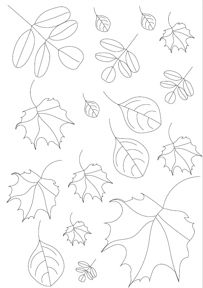 Coriage feuilles d'automne