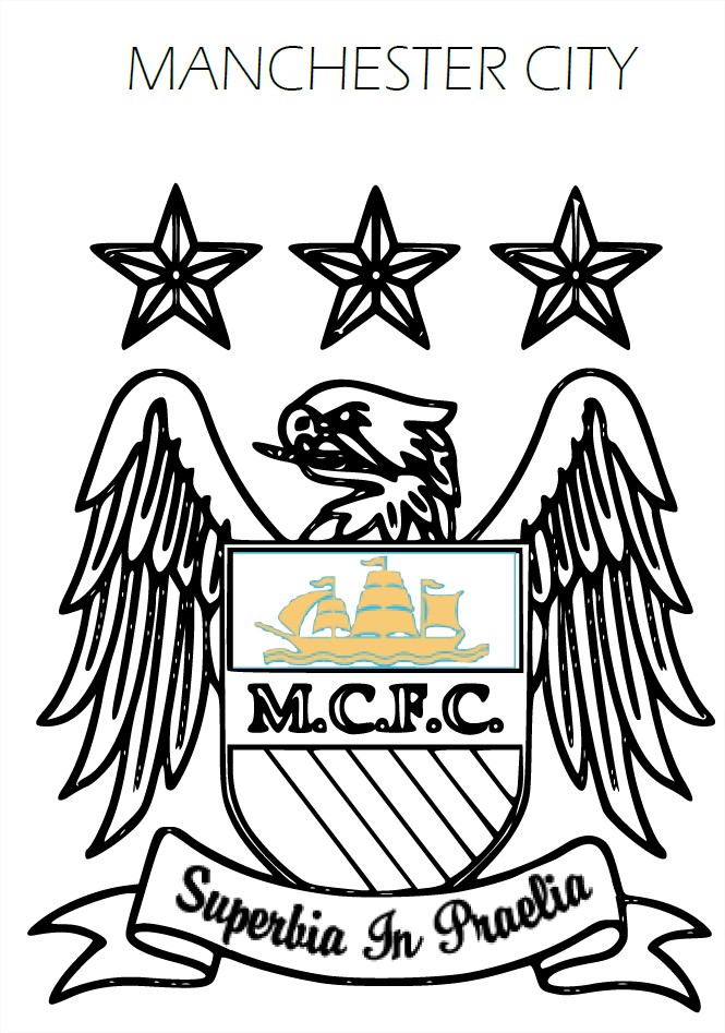 Coloriage Manchester City FC