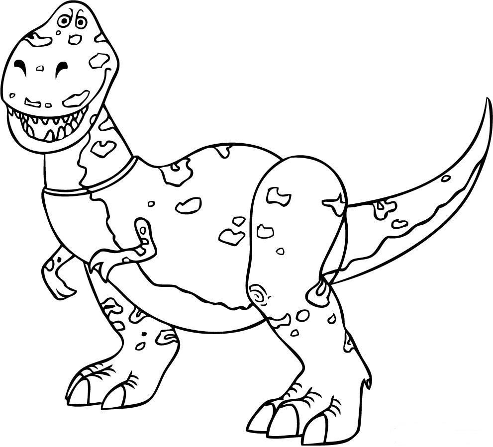 Coloriage Rex Toy Story
