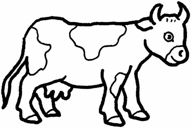 Coloriage vache